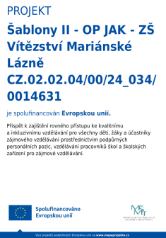 Projekt: Šablony II - OP JAK